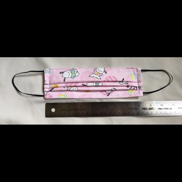 Pink Pup Adult Face Mask - Picture 4 of 5